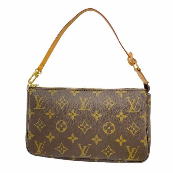 Louis Vuitton Handbags - LOUIS VUITTON Brown Monogram Pochette Pouch